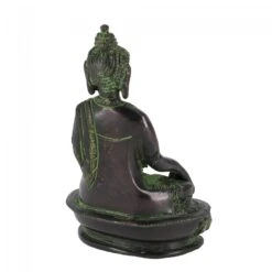 Buddha Statue Aus Messing Bhumisparsa Buddha 14 Cm - Modell 16 -Deko Haus Store 360 37394 s 14