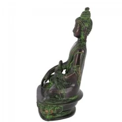 Buddha Statue Aus Messing Bhumisparsa Buddha 14 Cm - Modell 16 -Deko Haus Store 360 37394 s 6