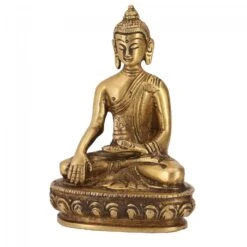 Buddha Statue Aus Messing Akshobaya Buddha 11 Cm - Modell 8