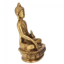 Buddha Statue Aus Messing Akshobaya Buddha 11 Cm - Modell 8 -Deko Haus Store 360 37463 s 18