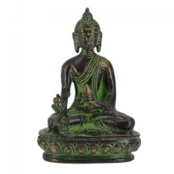 Buddha Statue Aus Messing Medizin Buddha 11 Cm - Modell 16