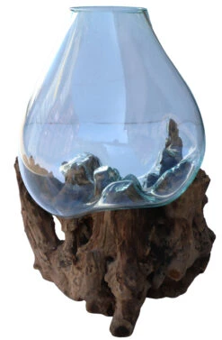 Wurzelholz Vase - XXL M2 - 72x55x45 Cm