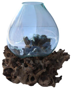 Wurzelholz Vase - XXL M5 - 68x60x50 Cm