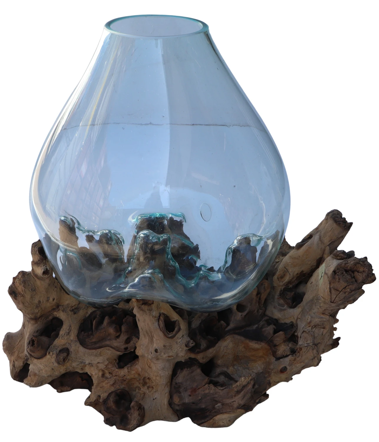 Wurzelholz Vase - XXL M4 - 68x70x45 Cm 2 Wurzelholz Vase - XXL M4 - 68x70x45 Cm – Bild 2