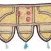 Orientalischer Wandbehang, Indischer Türbehang, Wimpel Wandteppich, Wanddekoration, Tür Deko Einzelstück 90*35 Cm - Design 3
