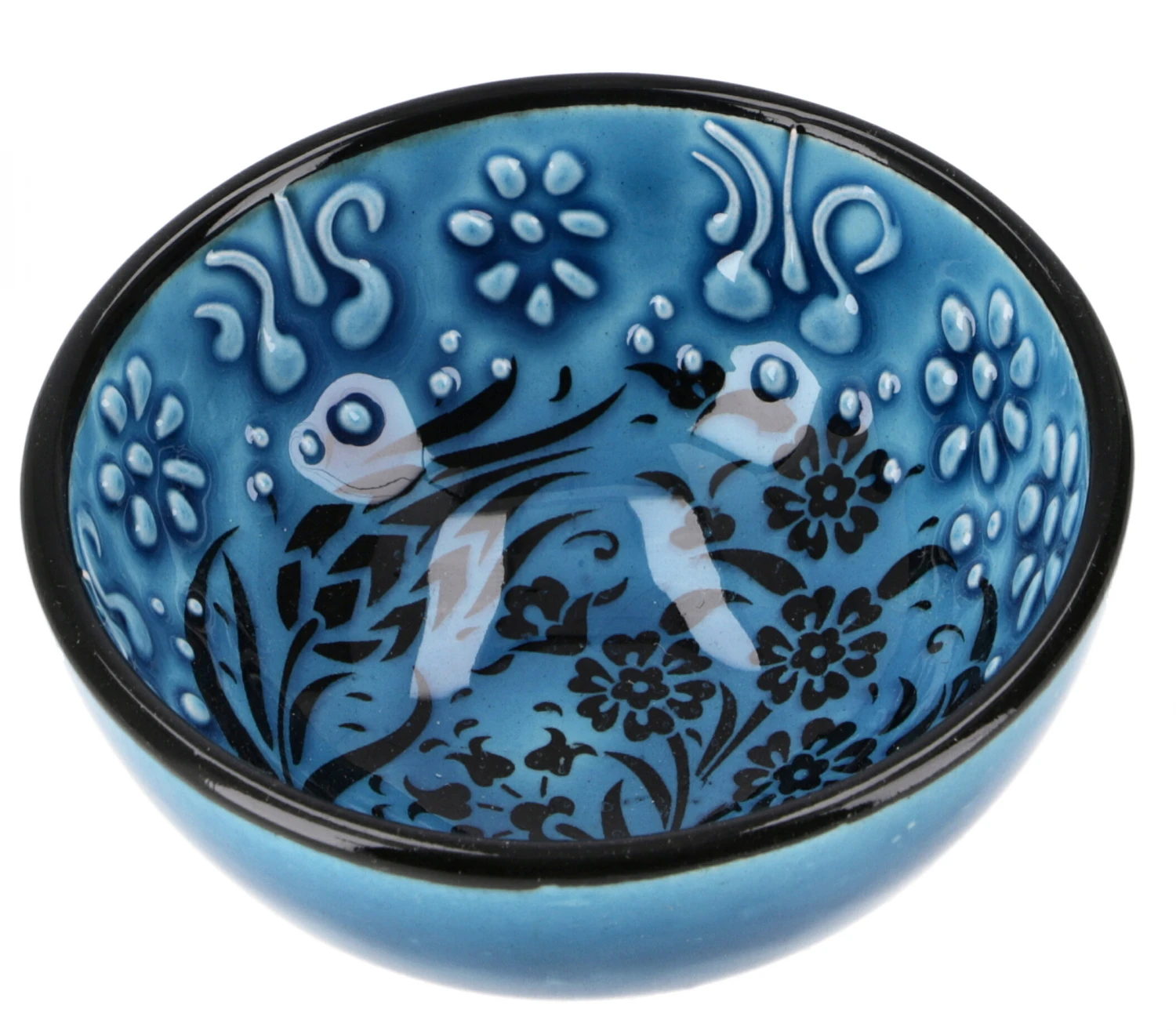 1 Stk. Orientalische Schüssel, Schale, Müslischale, Handbemalt - Ø 7,5 Cm Türkies 1 1 Stk. Orientalische Schüssel, Schale, Müslischale, Handbemalt - Ø 7,5 Cm Türkies