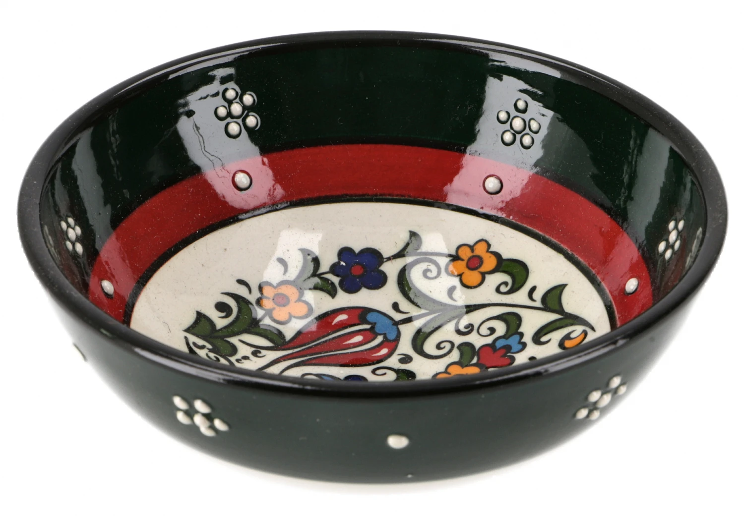 1 Stk. Orientalische Keramikschüssel, Schale, Müslischale, Handbemalt - Ø 12 Cm / Modell 4 2 1 Stk. Orientalische Keramikschüssel, Schale, Müslischale, Handbemalt - Ø 12 Cm / Modell 4 – Bild 2