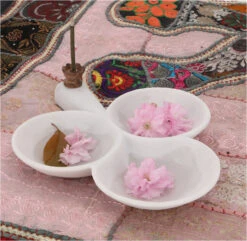 Dekoschale Aus Marmor - 3x28x23 Cm -Deko Haus Store 51018 123deko bali 23 36