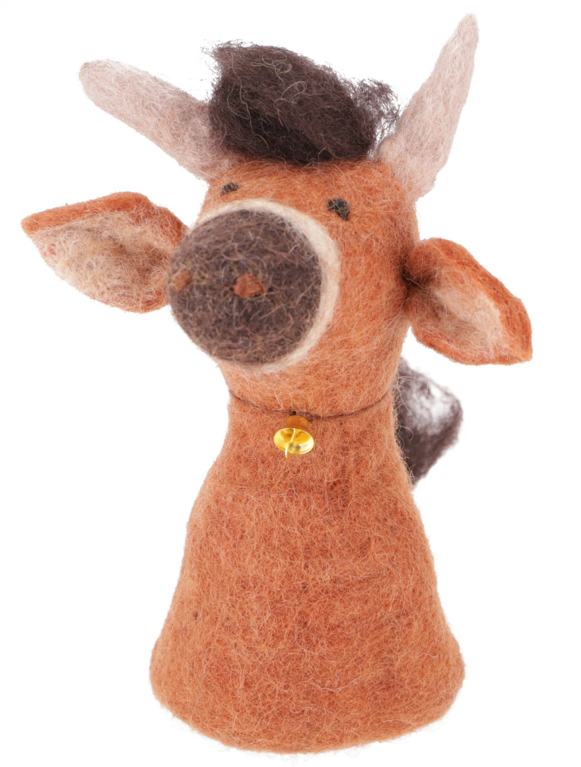 Filz Eierwärmer, Handgemachter Filzdekoration Aus Nepal, Filztier - Stier - 17x8x8 Cm 1 Filz Eierwärmer, Handgemachter Filzdekoration Aus Nepal, Filztier - Stier - 17x8x8 Cm