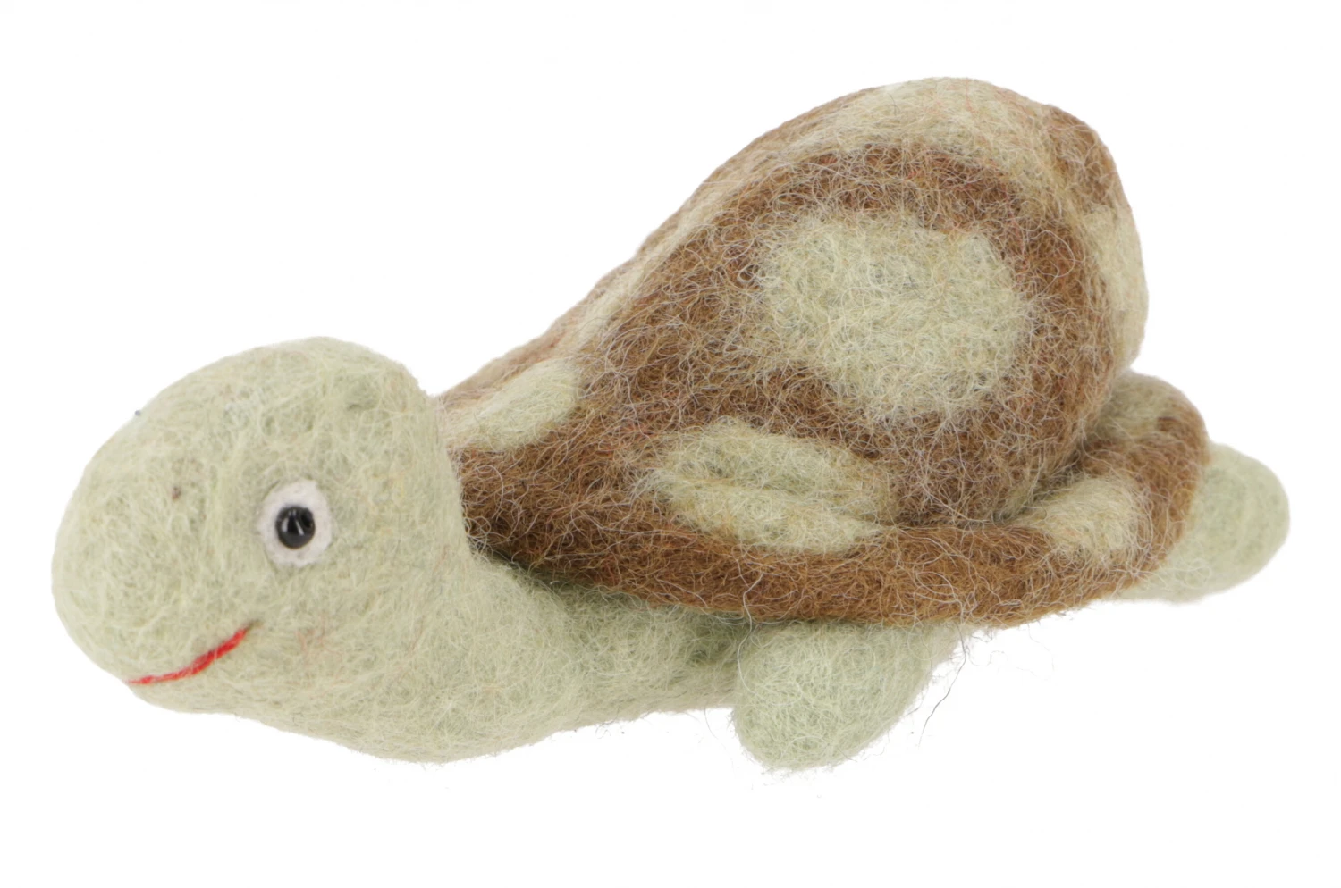 Filz Eierwärmer, Handgemachter Filzdekoration Aus Nepal, Filztier - Schildkröte - 6x8 Cm 2 Filz Eierwärmer, Handgemachter Filzdekoration Aus Nepal, Filztier - Schildkröte - 6x8 Cm – Bild 2