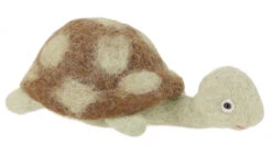 Filz Eierwärmer, Handgemachter Filzdekoration Aus Nepal, Filztier - Schildkröte - 6x8 Cm