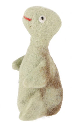 Handgemachte Fingerpuppe Aus Filz - Schildkröte - 9x4x3 Cm -Deko Haus Store 51881 11 2133 1359filz 2022 45