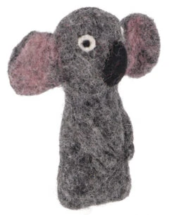 Handgemachte Fingerpuppe Aus Filz - Koala - 9x4x3 Cm -Deko Haus Store 51882 11 2133 1359filz 2022 47