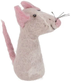 Handgemachte Fingerpuppe Aus Filz - Mäuschen - 9x4x3 Cm -Deko Haus Store 52367 11 2133 1359filz 2022 69