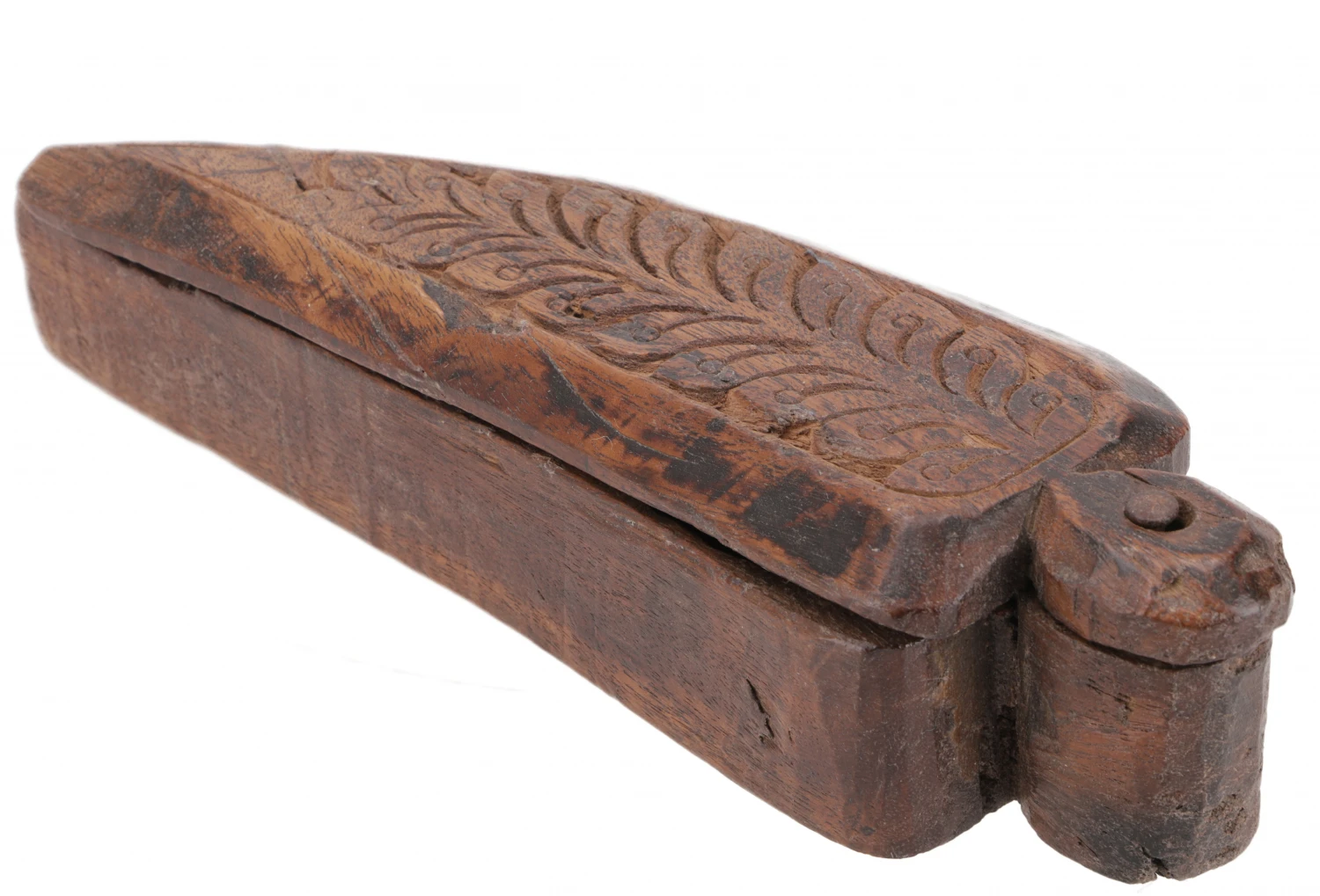 Alte Indische Tikka Box, Unikat, Holzschachtel Zur Aufbewahrung, Gewürzdose - Modell 1 - 4x7 Cm 2 Alte Indische Tikka Box, Unikat, Holzschachtel Zur Aufbewahrung, Gewürzdose - Modell 1 - 4x7 Cm – Bild 2
