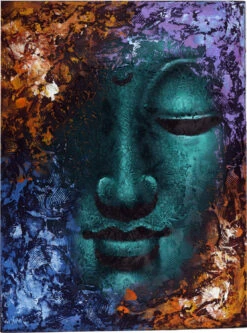 Gemälde Auf Leinwand Buddha 60*80 Cm - Motiv 22