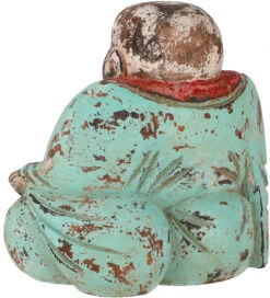 Lachender Holzbuddha, Buddha Statue, Handarbeit 21 Cm, Antik Grün - Modell 17 5 Lachender Holzbuddha, Buddha Statue, Handarbeit 21 Cm, Antik Grün - Modell 17 -Deko Haus Store 53248 123deko 9 5 23 44