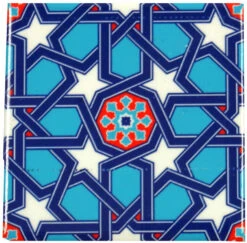 2er Set Kühlschrankmagnet Orient - Design 2 - 0,5x4,5x4,5 Cm Ø2 Cm