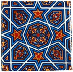 2er Set Kühlschrankmagnet Orient - Design 4 - 0,5x4,5x4,5 Cm