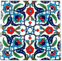 2er Set Kühlschrankmagnet Orient - Design 5 - 0,5x4,5x4,5 Cm