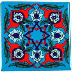 2er Set Kühlschrankmagnet Orient - Design 6 - 0,5x4,5x4,5 Cm