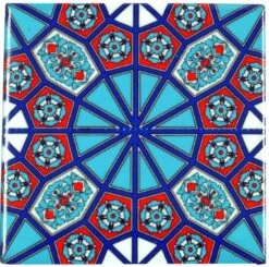 2er Set Kühlschrankmagnet Orient - Design 12 - 0,5x4,5x4,5 Cm