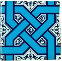 2er Set Kühlschrankmagnet Orient - Design 8 - 0,5x4,5x4,5 Cm