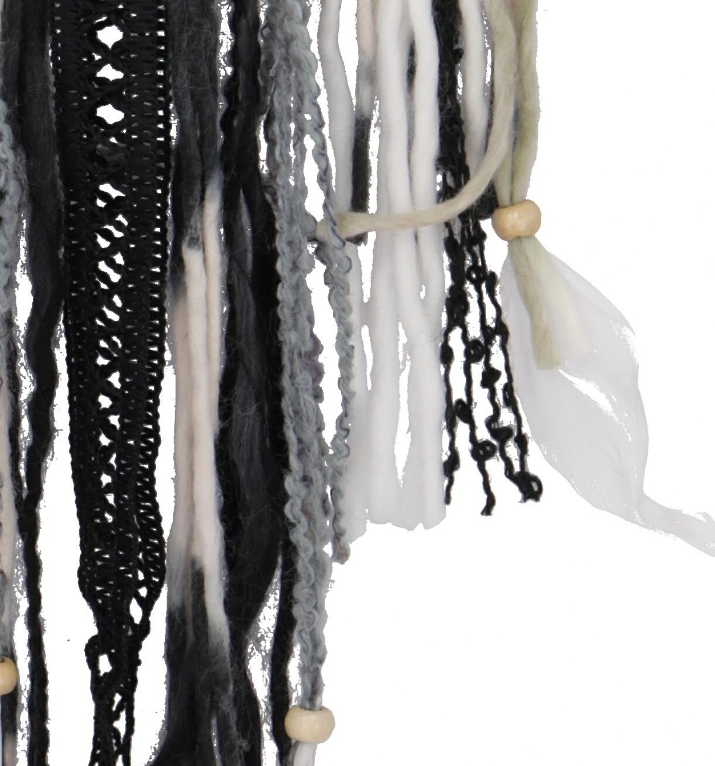 Traumfänger - Natur/schwarz 16 Cm 4 Traumfänger - Natur/schwarz 16 Cm – Bild 4