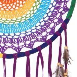 Traumfänger - Regenbogen 42 Cm -Deko Haus Store 8e1a7fbc4e5ec3a1f8e18a1877f6c73e