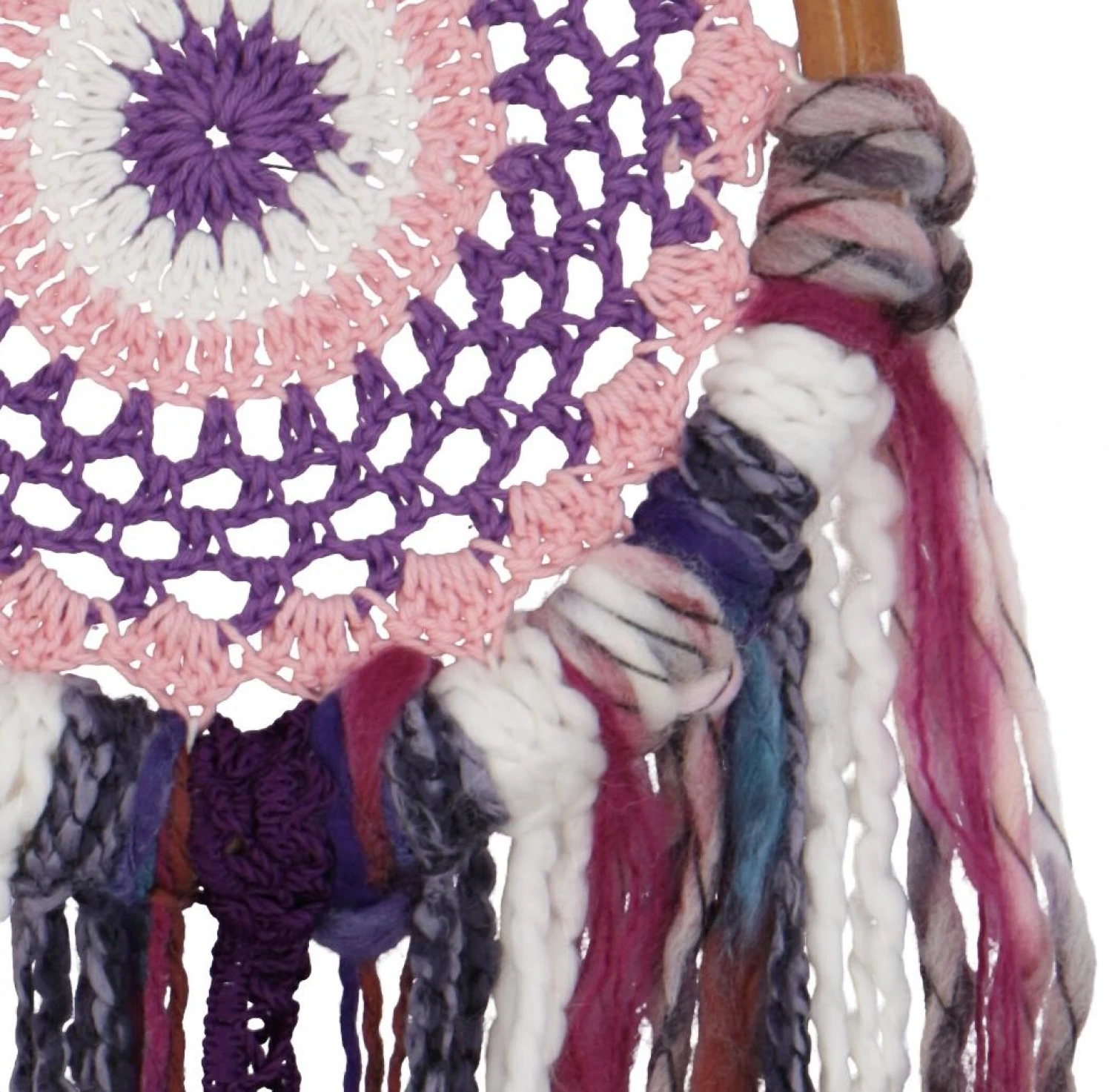 Traumfänger - Violett/bunt 16 Cm 3 Traumfänger - Violett/bunt 16 Cm – Bild 3