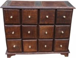 Schubfachschränkchen, Apothekerschränkchen, Schmuck Schränkchen - Modell 7 - 42x51x20 Cm 5 Schubfachschränkchen, Apothekerschränkchen, Schmuck Schränkchen - Modell 7 - 42x51x20 Cm -Deko Haus Store bild22090831