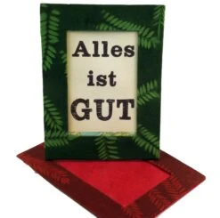 Bilderrahmen Aus Lokta Papier Klein - 21x16x0,5 Cm