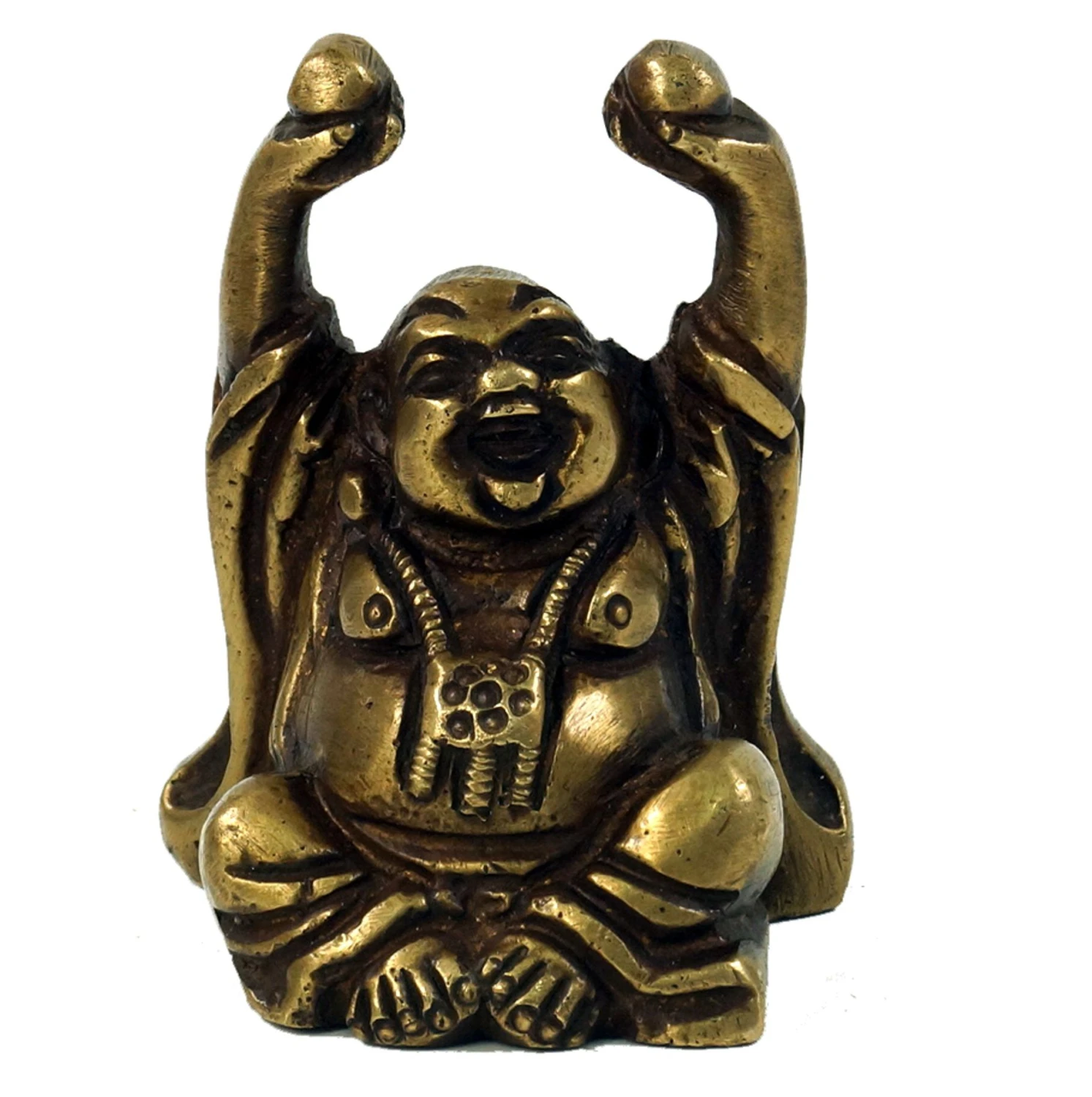 Buddha Statue Aus Messing Happy Buddha - 7x4x4 Cm 1 Buddha Statue Aus Messing Happy Buddha - 7x4x4 Cm