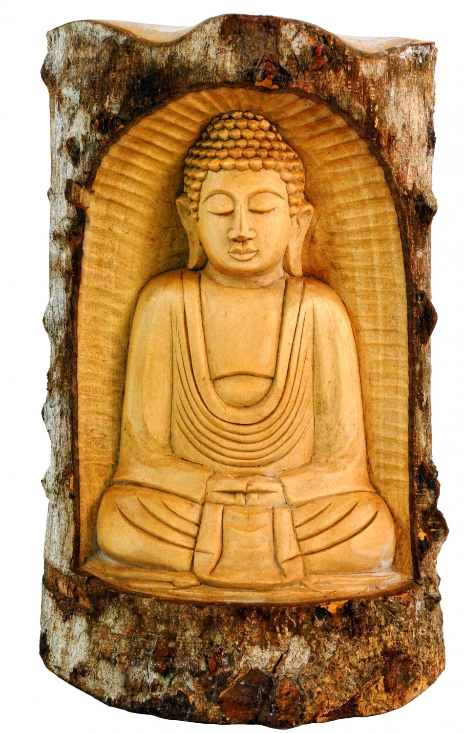 Buddhafigur Im Baumstamm - Design 4 - 30x20x10 Cm 1 Buddhafigur Im Baumstamm - Design 4 - 30x20x10 Cm