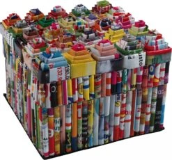 Dose, Schachtel Aus Recyclingpapier, Aufbewahrung - 8x10x10 Cm