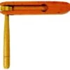 Musikinstrument Aus Holz, Musik Percussion Rhythmus Klang Instrument, Handgearbeitet - Drehrassel 2 - 15x16x2 Cm
