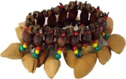 Exotische Cha Cha Nut Rassel Für Das Handgelenk - Armband Fußkette 2