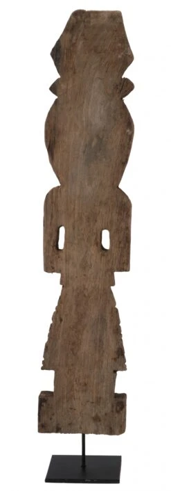 Holzfigur, Skulptur, Schnitzerei Im Primitiv Style - 55x11x8 Cm -Deko Haus Store f 19 05 bali 2019 laeufer figuren 14