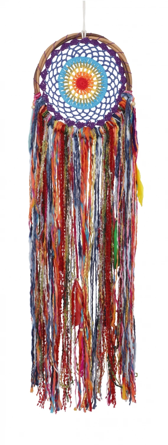 Traumfänger - Regenbogen 24 Cm 1 Traumfänger - Regenbogen 24 Cm