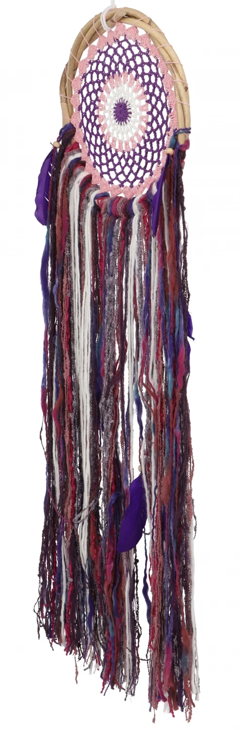 Traumfänger - Violett 24 Cm 2 Traumfänger - Violett 24 Cm – Bild 2
