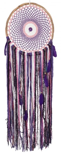 Traumfänger - Violett 38 Cm