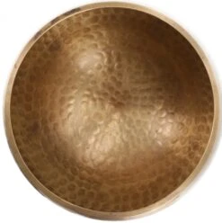 Klangschale Aus Nepal, Handgefertigt Aus Massivem Messing Mit Hammerschlag Verzierungen, Incl. Klöppel - Ø 15 Cm 5 Klangschale Aus Nepal, Handgefertigt Aus Massivem Messing Mit Hammerschlag Verzierungen, Incl. Klöppel - Ø 15 Cm -Deko Haus Store f 19 09 9 aklangschalen 28 2