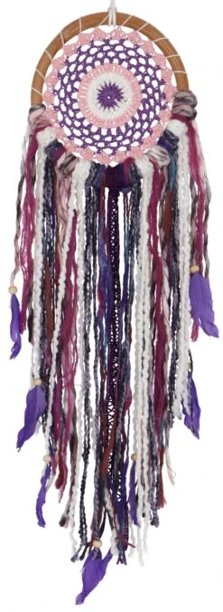 Traumfänger - Violett/bunt 16 Cm