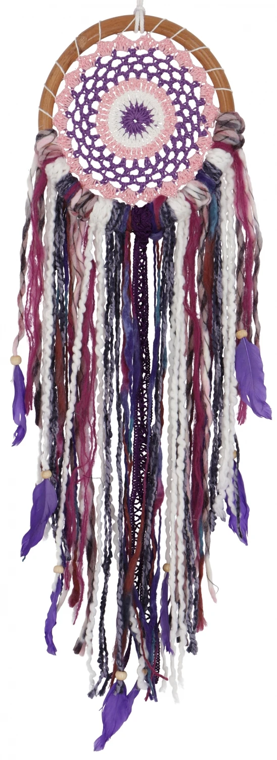 Traumfänger - Violett/bunt 16 Cm 1 Traumfänger - Violett/bunt 16 Cm