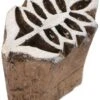 Indischer Textilstempel, Holz Stoffdruckstempel, Blaudruck Stempel, Druck Modell - 3*1,5 Cm Blume 1