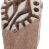 Indischer Textilstempel, Holz Stoffdruckstempel, Blaudruck Stempel, Druck Modell - 2,5*2 Cm Blume 7