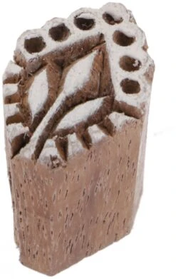 Indischer Textilstempel, Holz Stoffdruckstempel, Blaudruck Stempel, Druck Modell - 2,5*2 Cm Blume 7