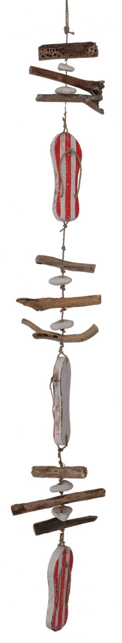 Mobile Aus Holz - Flip Flop - 80x8x2 Cm