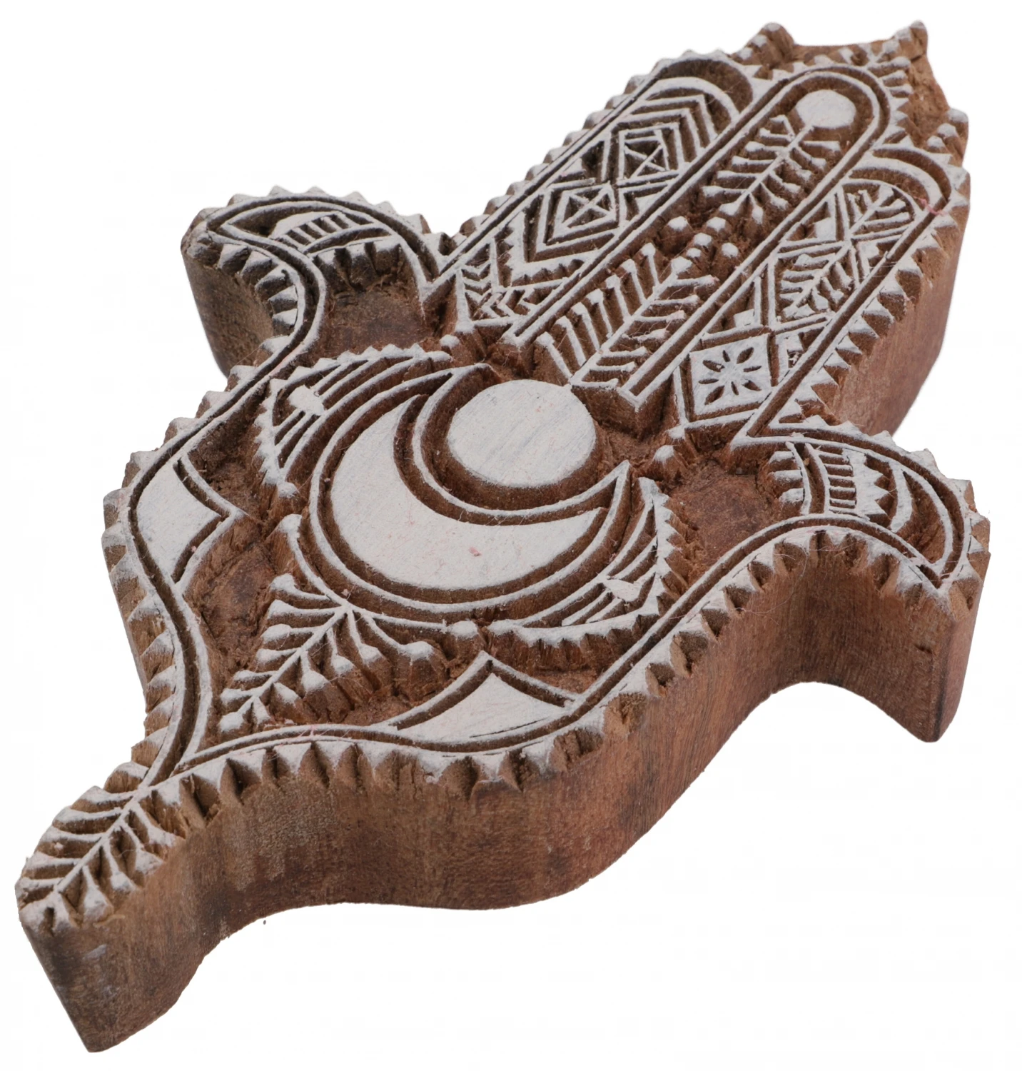 Indischer Textilstempel, Holz Stoffdruckstempel, Blaudruck Stempel, Druck Modell - 11*16 Cm Fatimas Hand 1 1 Indischer Textilstempel, Holz Stoffdruckstempel, Blaudruck Stempel, Druck Modell - 11*16 Cm Fatimas Hand 1