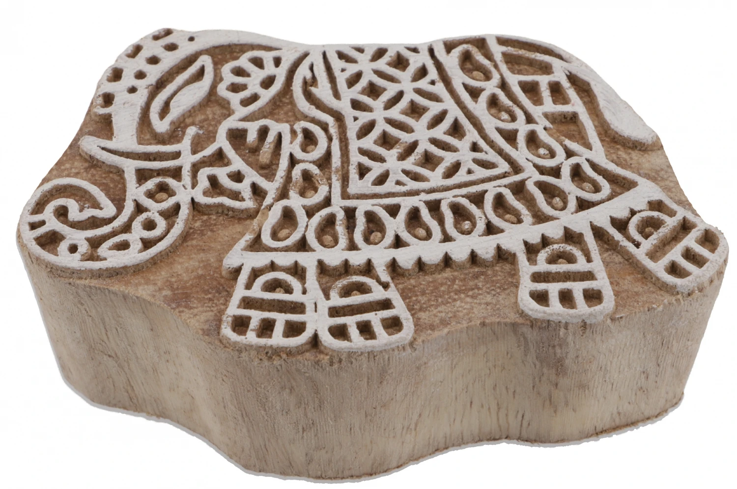 Indischer Textilstempel, Holz Stoffdruckstempel, Blaudruck Stempel, Druck Modell - 5*8 Cm Elefant 1 2 Indischer Textilstempel, Holz Stoffdruckstempel, Blaudruck Stempel, Druck Modell - 5*8 Cm Elefant 1 – Bild 2